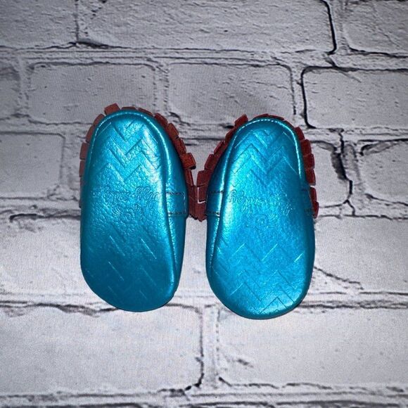 ITZY RITZY MOC HAPPENS MOCCASINS - TOKIDOKI KAIJU  6-12 MONTHS - Picture 5 of 5